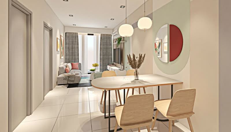 Service Residence for Sale at THE ATERA - Aylex . - Living Room - PropertyGuru.com.my