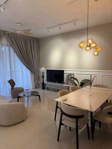 Kondominium untuk Disewa di One Cochrane Residence - Yi Lin - Living Room - PropertyGuru.com.my
