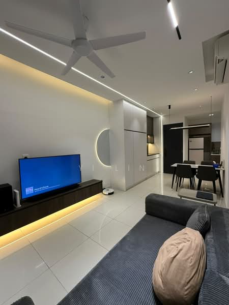 Servis Apartment untuk Disewa di Sunway Velocity TWO - Yi Lin - Living Room - PropertyGuru.com.my