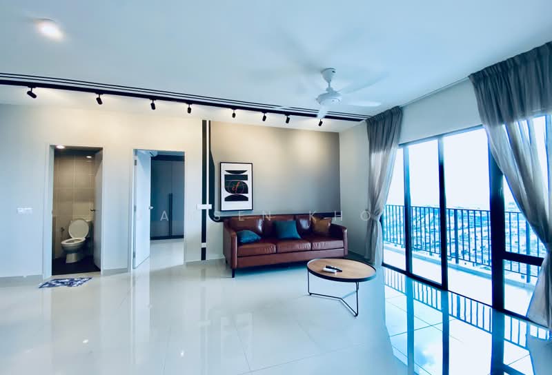 Service Residence for Sale at Huni @ Eco Ardence - Jansen Khoo - Living Room - PropertyGuru.com.my