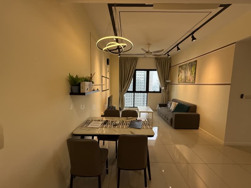 Servis Apartment untuk Disewa di NOVUM - Justin Lam - Living Room - PropertyGuru.com.my