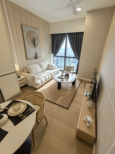 Kediaman Servis untuk Disewa di TRX Residences - Dacklin Lee - Living Room - PropertyGuru.com.my