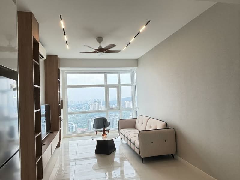 Service Residence for Rent at Met 1 Residences - Alex Wong - Living Room - PropertyGuru.com.my