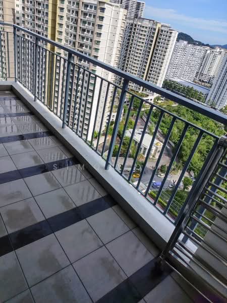 Kondominium untuk Dijual di Imperial Residences - Simon Ooi - Balcony - PropertyGuru.com.my