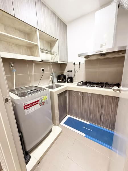 Kondominium untuk Disewa di Dwiputra Residences - Hawa Ibrahim - Kitchen - PropertyGuru.com.my