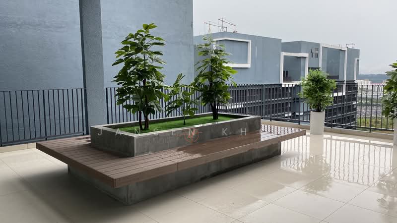Service Residence for Rent at Setia City Residences - Jansen Khoo - Balcony - PropertyGuru.com.my