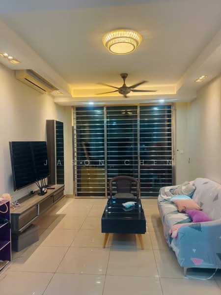 Servis Apartment untuk Disewa di LakePark Residence @ KL North - Jason Chen - Living Room - PropertyGuru.com.my
