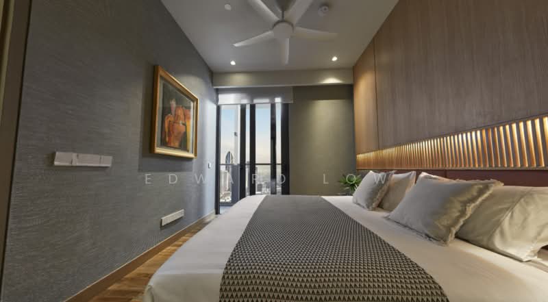 Kediaman Servis untuk Dijual di Conlay Signature Suites by E&O - Edward Low - Bedroom - PropertyGuru.com.my