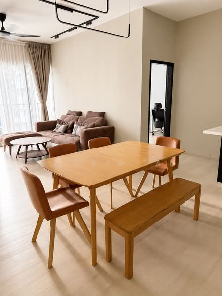 Service Residence for Rent at Setia City Residences - Ai Chin Tan - Living Room - PropertyGuru.com.my