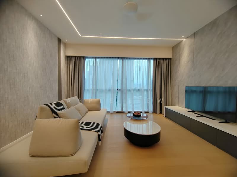 Servis Apartment untuk Dijual di TRX Residences - Apple Liew - Living Room - PropertyGuru.com.my