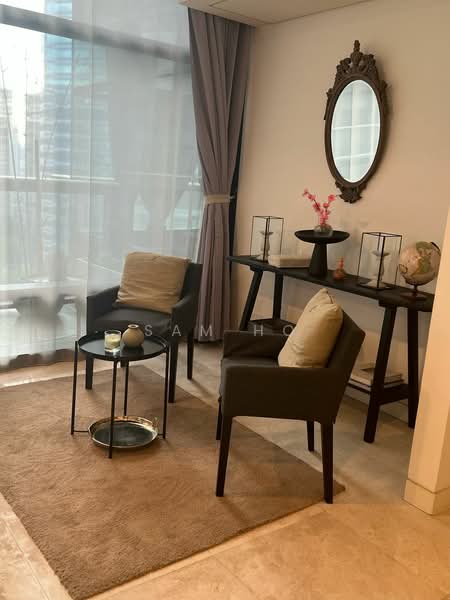 Kondominium untuk Disewa di Condominium @ The Troika - Sam Ho - Living Room - PropertyGuru.com.my