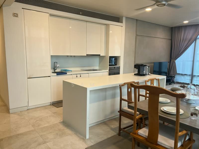 Kondominium untuk Disewa di Condominium @ The Troika - Sam Ho - Kitchen - PropertyGuru.com.my
