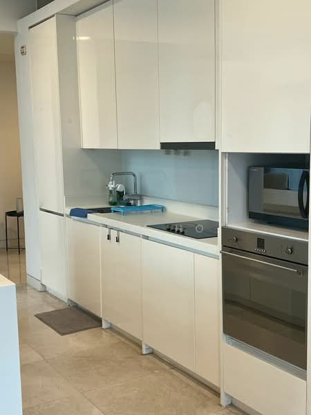 Kondominium untuk Disewa di Condominium @ The Troika - Sam Ho - Kitchen - PropertyGuru.com.my