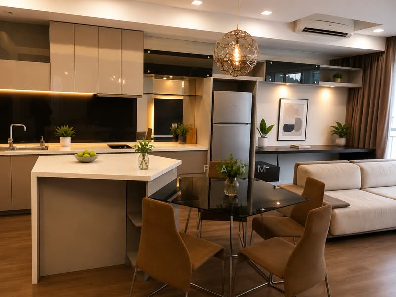Service Residence for Rent at Verve Suites - KEN FARM - Kitchen - PropertyGuru.com.my