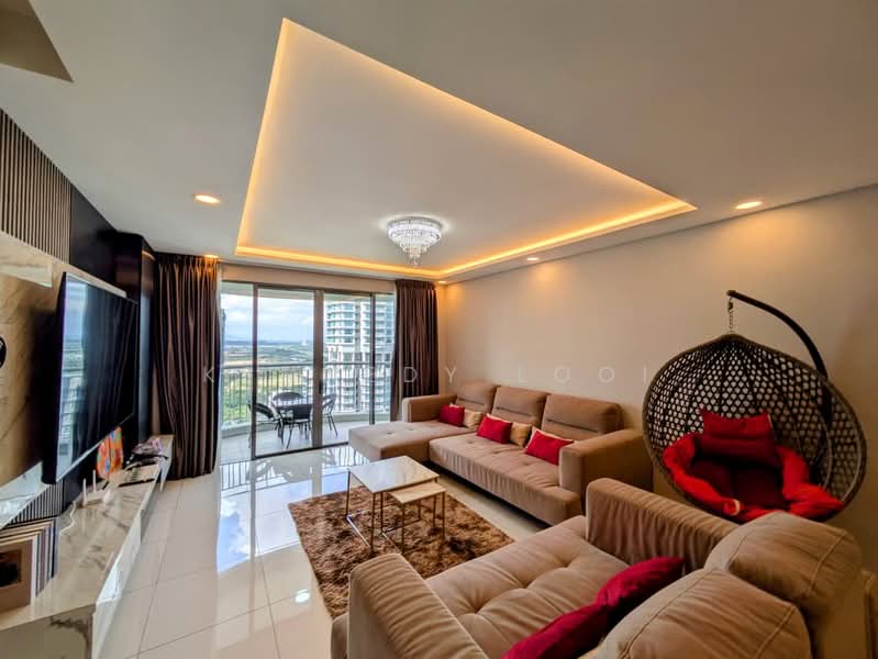 Condominium for Rent at Teega Residences - Kennedy Looi - Living Room - PropertyGuru.com.my