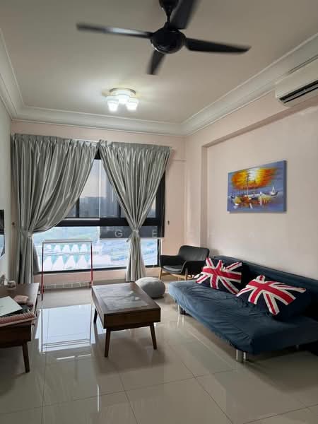 Servis Apartment untuk Disewa di V@SUMMERPLACE - Peggie Chua - Living Room - PropertyGuru.com.my