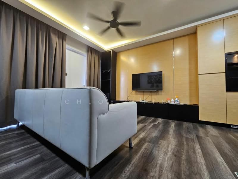 Service Residence for Sale at V@SUMMERPLACE - Chloe Chin - Living Room - PropertyGuru.com.my