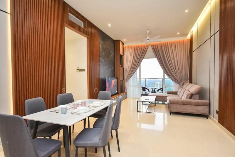 Servis Apartment untuk Dijual di TriTower Residence @ Johor Bahru Sentral - Simon Wang - Living Room - PropertyGuru.com.my