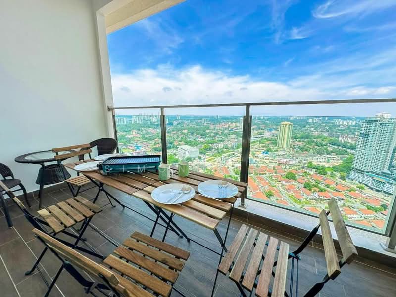 Servis Apartment untuk Dijual di TriTower Residence @ Johor Bahru Sentral - Simon Wang - Balcony - PropertyGuru.com.my