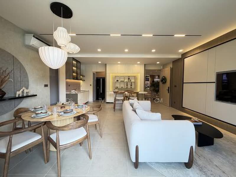 Condominium for Sale at Oaka Residences - Steve Ong - Living Room - PropertyGuru.com.my