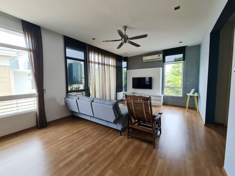 Rumah Berkembar untuk Dijual di Seksyen U1 (Glenmarie) - Kenny Chua - Living Room - PropertyGuru.com.my