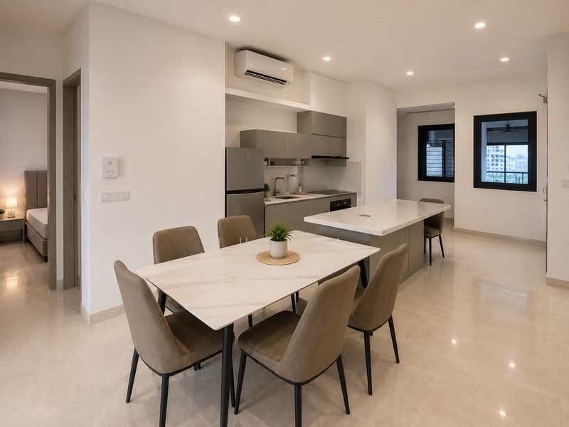 Service Residence for Rent at Lucentia Residences - Hui Qi - Kitchen - PropertyGuru.com.my