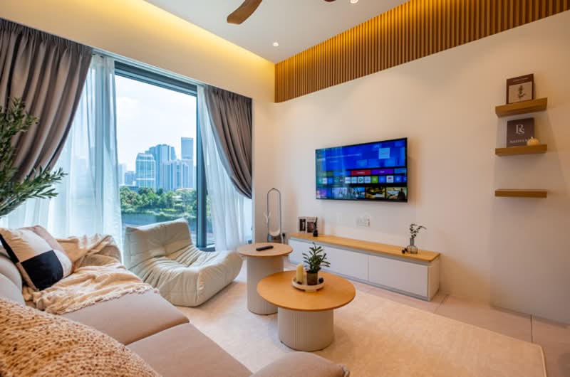 Service Residence for Rent at Core Residence @ TRX - Rony Yeo - Living Room - PropertyGuru.com.my