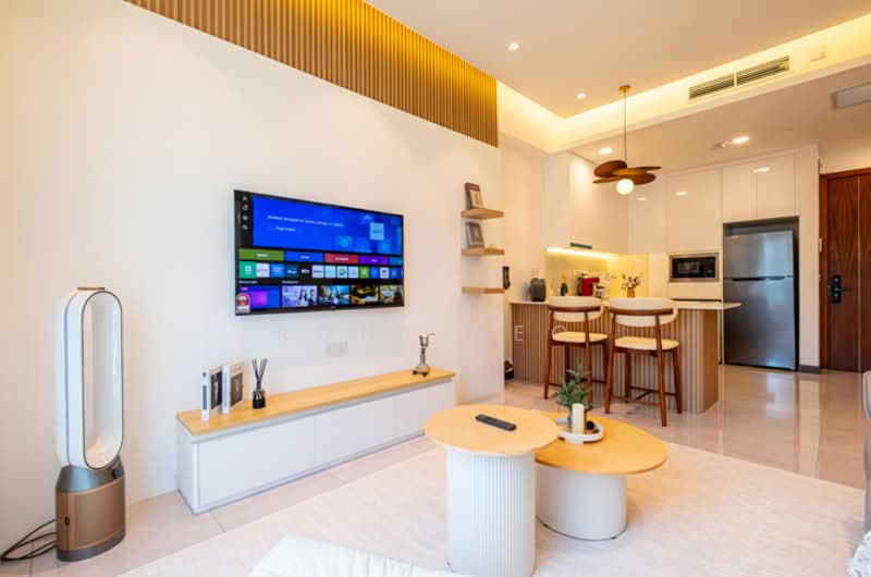 Service Residence for Rent at Core Residence @ TRX - Rony Yeo - Living Room - PropertyGuru.com.my