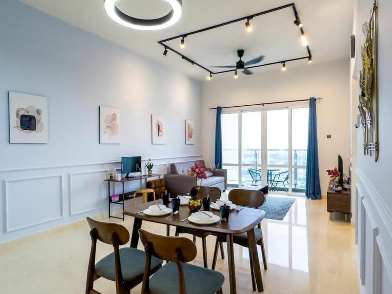 Service Residence for Sale at TriTower Residence @ Johor Bahru Sentral - Simon Wang - Living Room - PropertyGuru.com.my