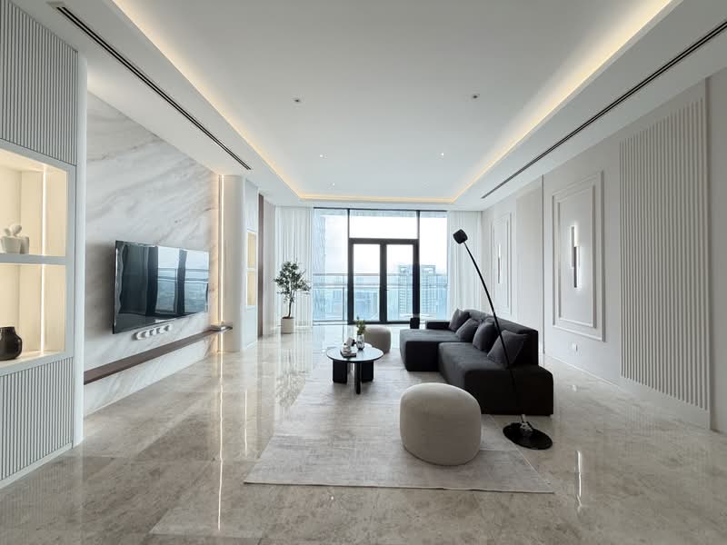 Service Residence for Sale at K Residence @ KLCC - Dexter Lim - Living Room - PropertyGuru.com.my