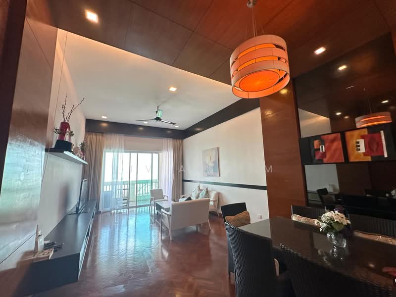 Service Residence for Sale at Straits Quay (The Suites at Waterside) - Vivian Sim - Living Room - PropertyGuru.com.my