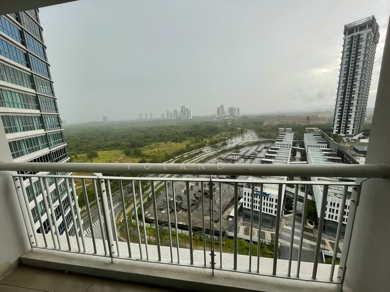 Service Residence for Rent at Teega Suites - Yoland . - Balcony - PropertyGuru.com.my