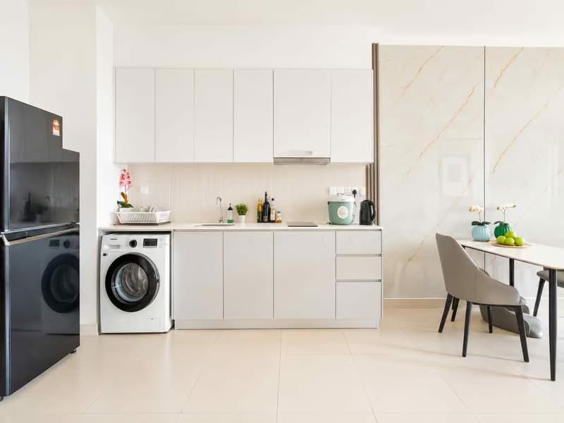 Servis Apartment untuk Dijual di SWNK Houze @ BBCC - Cogan Law - Kitchen - PropertyGuru.com.my
