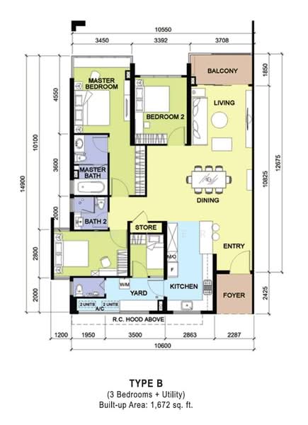 Pangsapuri untuk Dijual di Molek Pine 4 - Eric Er - PropertyGuru.com.my