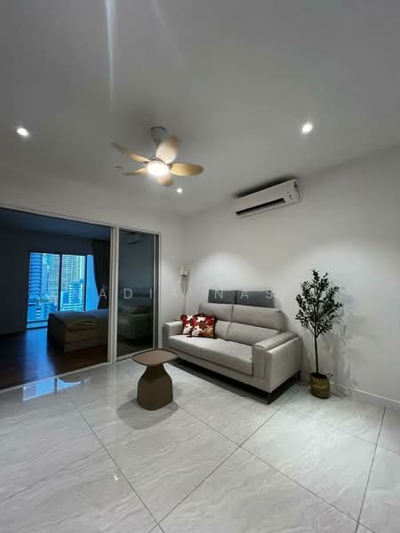 Service Residence for Rent at Quill Residence - Nadia Nasir - Living Room - PropertyGuru.com.my