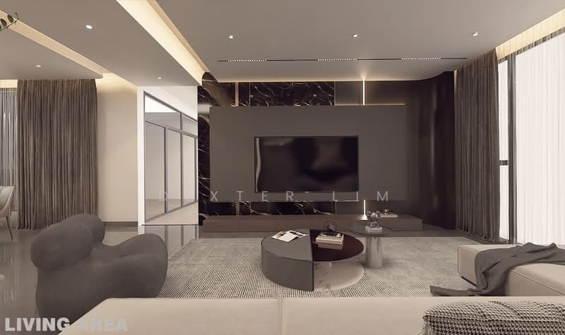 Kondominium untuk Dijual di Katana II - Dexter Lim - Living Room - PropertyGuru.com.my