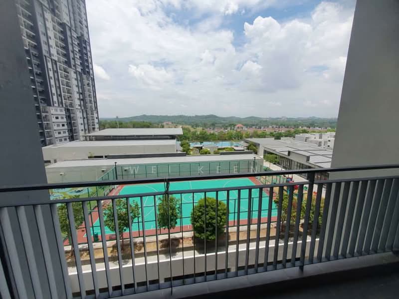 Kondominium untuk Disewa di Green Beverly Hills - Residensi Lili - Wei Keen - Balcony - PropertyGuru.com.my