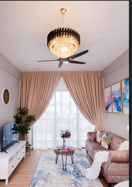 Servis Apartment untuk Disewa di Astoria Ampang - Ken Lee - Living Room - PropertyGuru.com.my