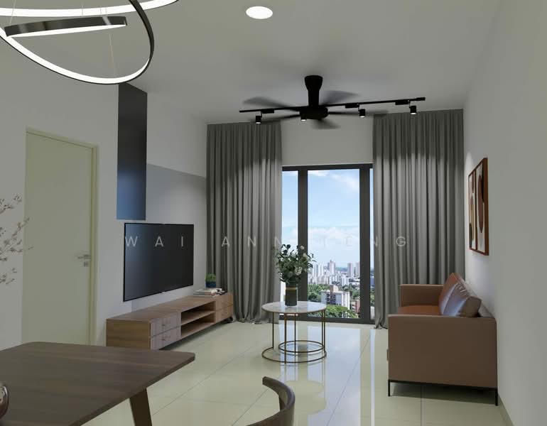 Servis Apartment untuk Disewa di The Harmony - Wai Ann Teng - Living Room - PropertyGuru.com.my