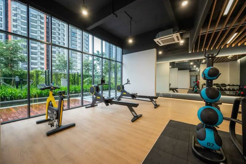 Servis Apartment untuk Dijual di Gravit8, Klang - Vancs Chai - Gym - PropertyGuru.com.my