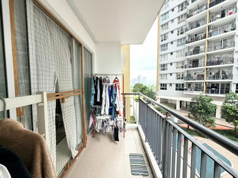 Condominium for Sale at Platinum Splendor Residence - Jet Tan - Balcony - PropertyGuru.com.my
