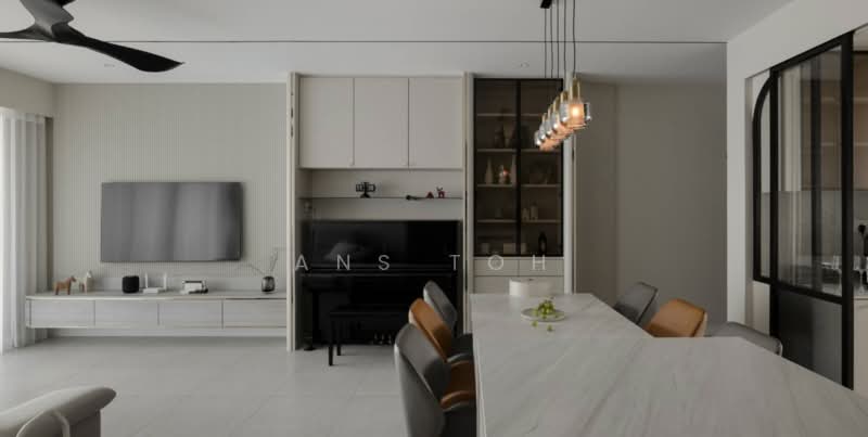 Service Residence for Sale at The Park Sky Residence - Yik Chuen - Living Room - PropertyGuru.com.my