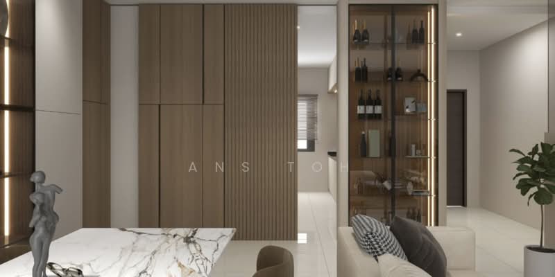 Service Residence for Sale at The Park 2 - Yik Chuen - Living Room - PropertyGuru.com.my