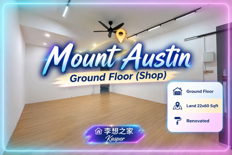 Shop / Office for Rent in Taman Mount Austin (Tebrau) - Kasper Lee - Interior - PropertyGuru.com.my