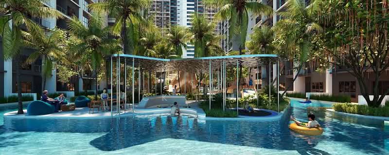 Servis Apartment untuk Dijual di Cove Residence - CK TEH - Pool - PropertyGuru.com.my