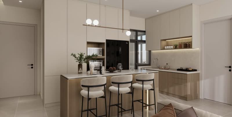 Service Residence for Sale at Reflection Residences - Yik Chuen - Kitchen - PropertyGuru.com.my