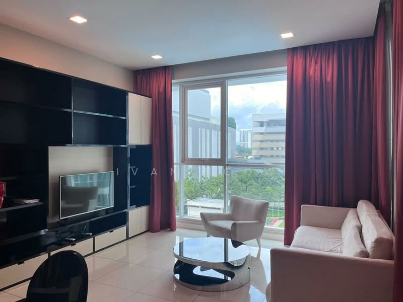 Servis Apartment untuk Disewa di Uptown Residences - Ivan Ngow - Living Room - PropertyGuru.com.my