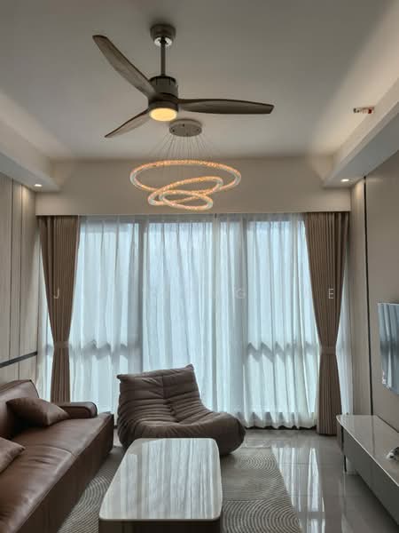 Servis Apartment untuk Disewa di Core Residence @ TRX - Jia Yirng Lee - Living Room - PropertyGuru.com.my