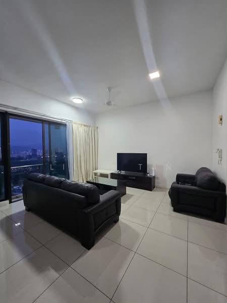 Servis Apartment untuk Disewa di Setia SKY Residences - Lilian Tan - Living Room - PropertyGuru.com.my
