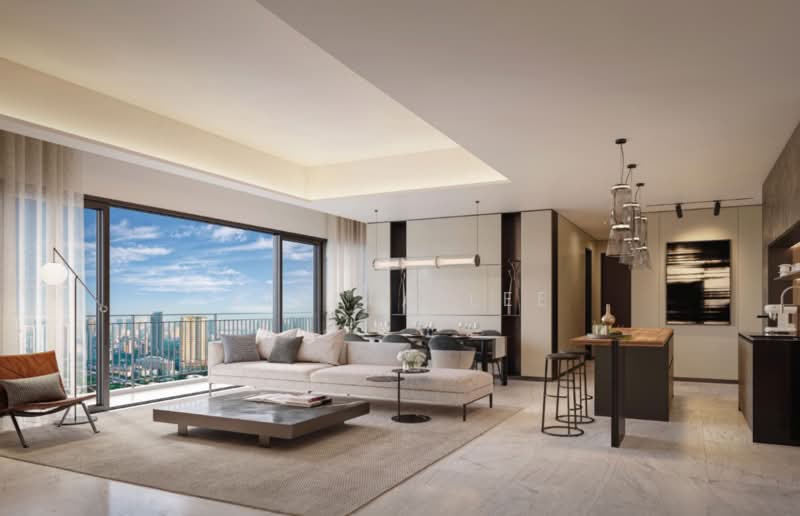 Servis Apartment untuk Dijual di Sunway Cochrane - Stella Lee - Living Room - PropertyGuru.com.my
